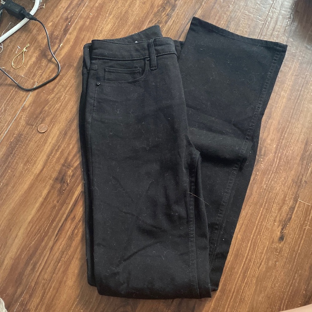 The Boot High Waisted Black Jeans